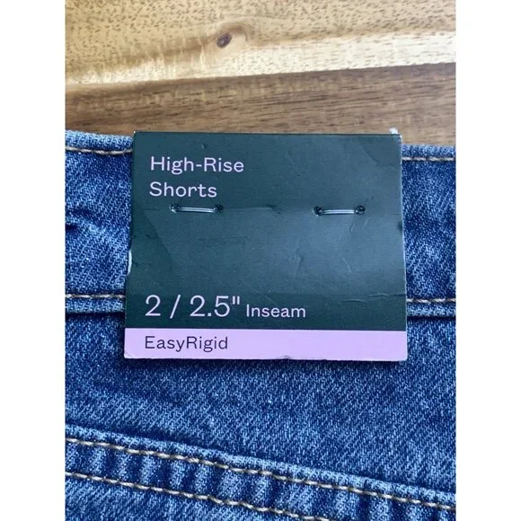 Wild Fable Juniors Teens High-Rise Distressed Cut-Off Denim Shorts Size 2/XS - Picture 11 of 12